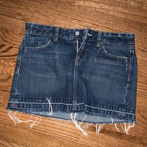 Denim Mini Skirt